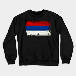 Serbia Flag Crewneck Sweatshirt